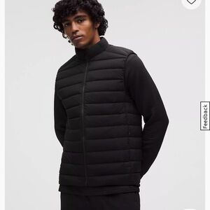 Lululemon Navigation Down Vest Men's Black